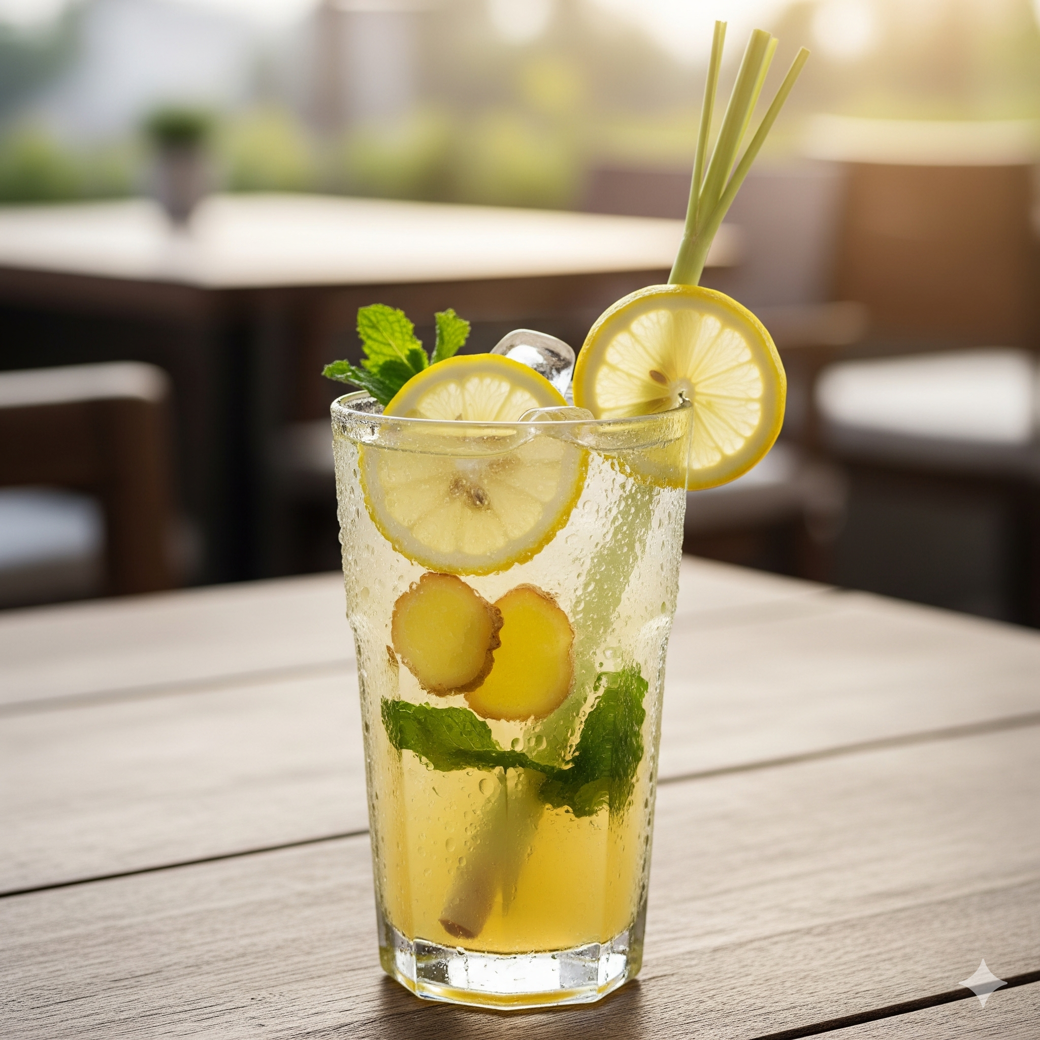 Nước Chanh Sả Gừng